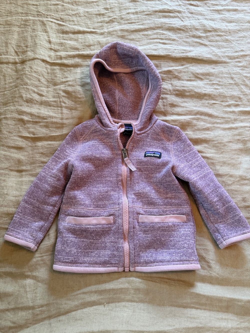 Baby Patagonia Better Sweater Zip Hoodie Sz 12-18 months